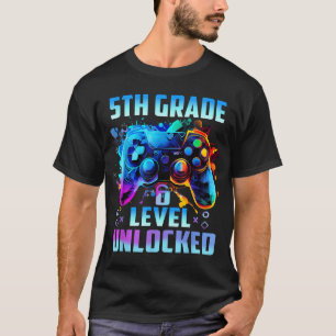 Controller 5Th Grade Level Unlocked Back To School T-Shirt