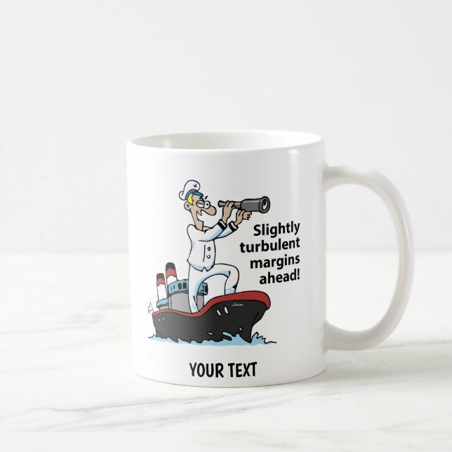 Controller Cartoon Man Coffee Mug (Right)