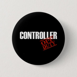 CONTROLLER DARK PINBACK BUTTON