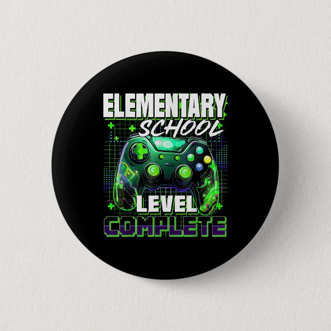 Controller Elementary School Level Complete Gradua Button (Front)