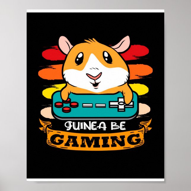 Controller Guinea Pig_pig Lover Poster (Front)