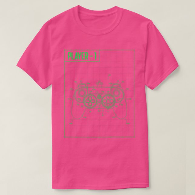 Controller Tee Video Game Controller  (Design Front)