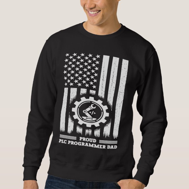 Controls Engineer PLC Automation Engineer HMI PLC  Sweatshirt (Front)