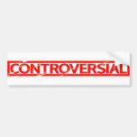 Controversial Stamp Bumper Sticker