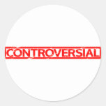 Controversial Stamp Classic Round Sticker