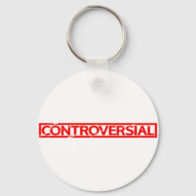 Controversial Stamp Keychain (Front)