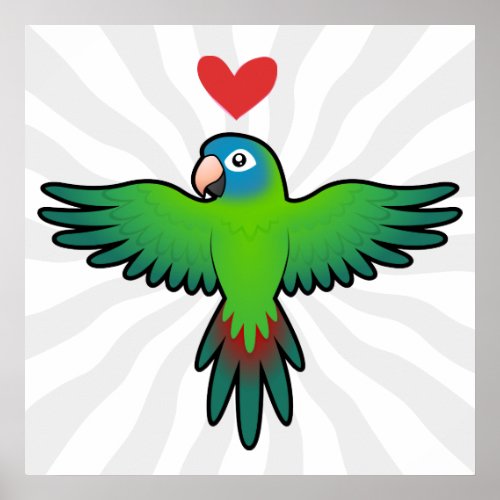 Conure  Lorikeet  Parrot Love Poster
