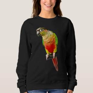 Conure Parrot Bird Green cheek Love for birds Sweatshirt