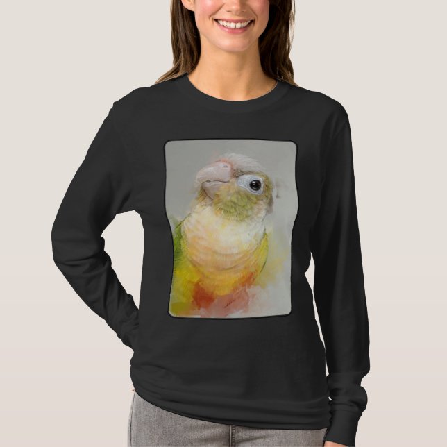 Conure Portrait 12 Animal Bird Wildlife Parrot T-Shirt (Front)