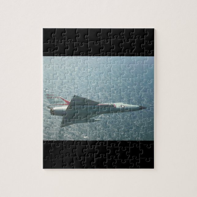 Convair F-106A Delta Dart_Military Aircraft Jigsaw Puzzle (Vertical)