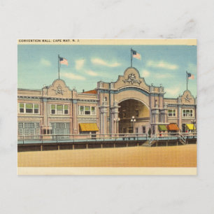 Convention Hall, Cape May, New Jersey Postcard