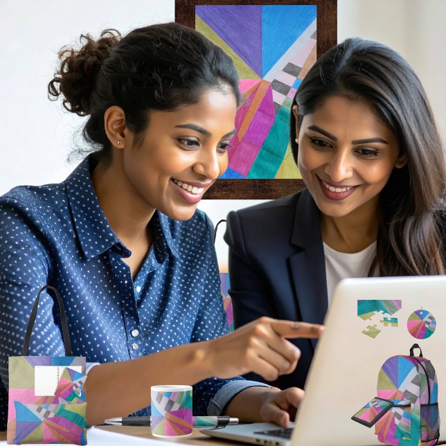 "Converge" Pen (Get the full “Converge” collection at: https://bit.ly/SmartArtIIZazzle. )