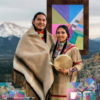 "Converge" Wrapping Paper Sheets