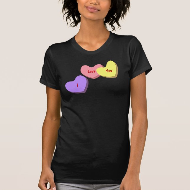 Conversation Hearts T-Shirt (Front)