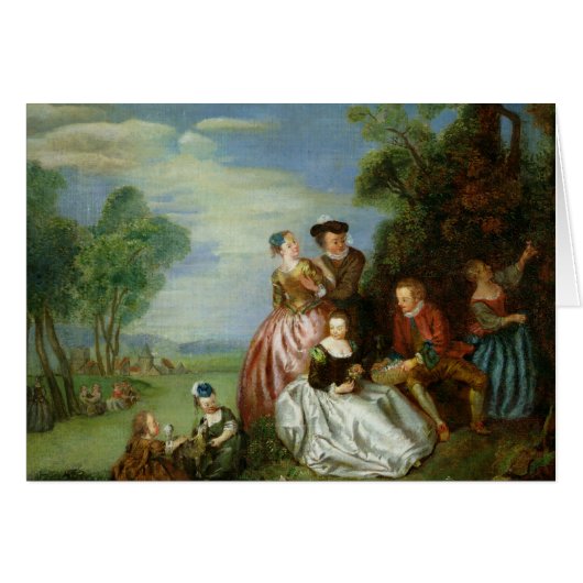 Conversation in a Park Cards (Front Horizontal)