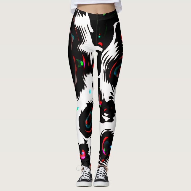 Conversation  leggings (Front)