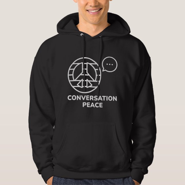 Conversation Peace Hoodie (Front)