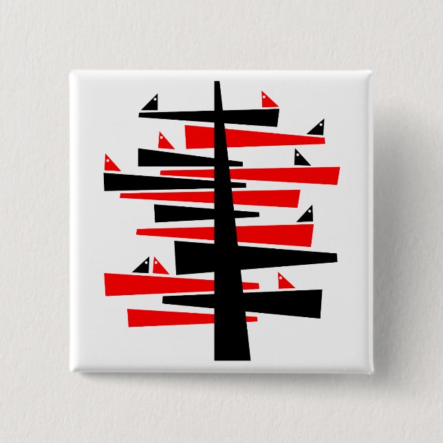 Conversation Tree Pinback Button (Front)