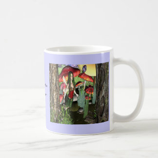 Conversation with lady bug coffee mug