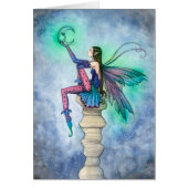 Conversation with the Moon Fairy Fantasy Art (Front)