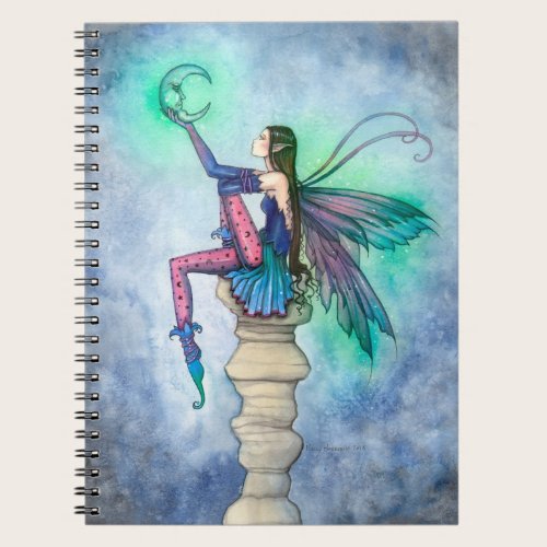 Conversation with the Moon Fairy Fantasy Art Notebook