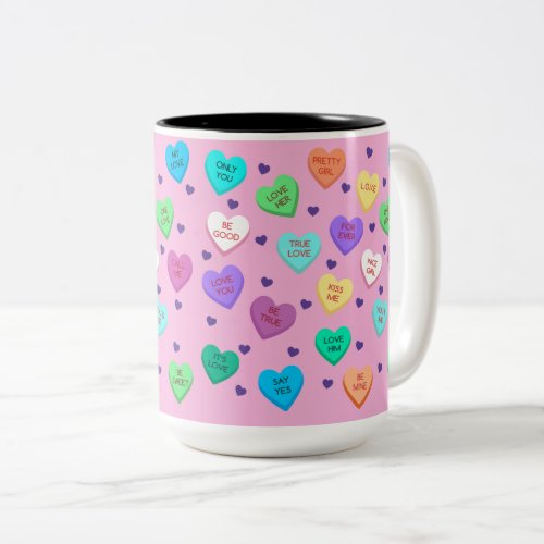 Conversational Heart Mug