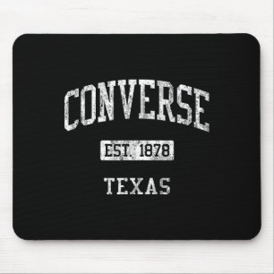 Converse Tx J04 Vintage Athletic Srts Design Mouse Pad
