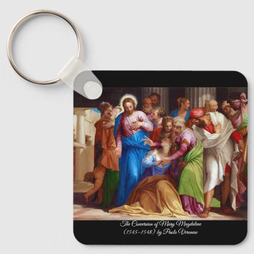 Conversion of Mary Magdalene Keychain