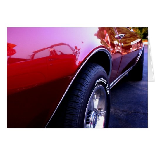 Convertable Camaro Cards (Front Horizontal)