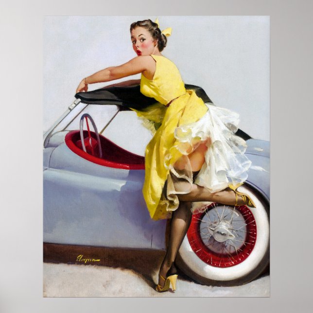 Convertible Pin Up Poster (Front)