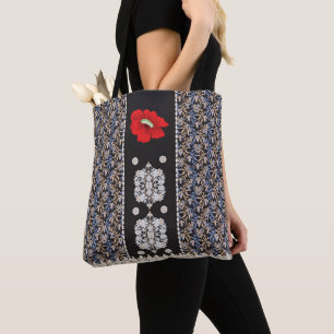 Convertible Tote Backpack Leather & Canvas Bags