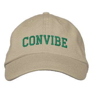 Convibe Hat - Green on Canvas