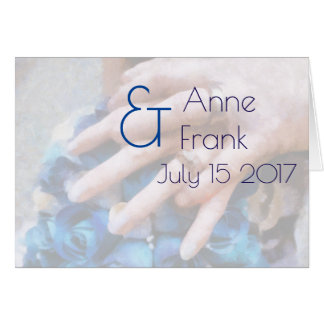 Convite de casamento 2 transparências cards