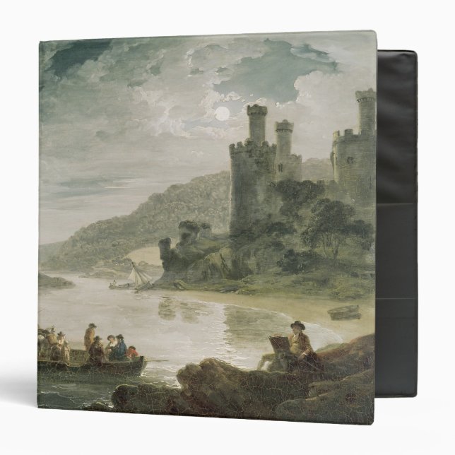 Conway Castle, 1794 3 Ring Binder (Front/Inside)
