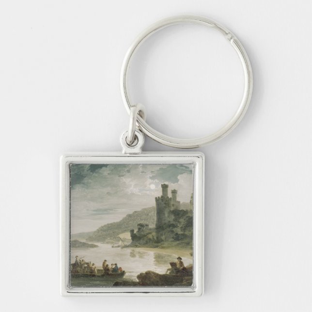 Conway Castle, 1794 Keychain (Front)