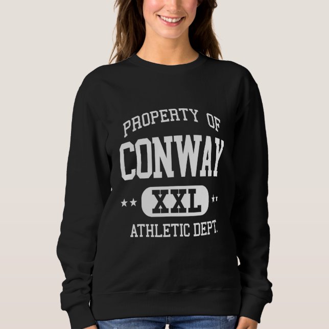 Conway Retro Athletic Property Dept Sweatshirt (Front)