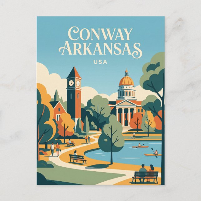 Conway USA Postcard (Front)