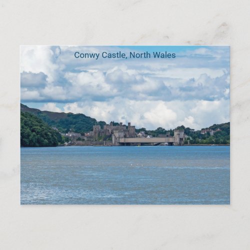 Conwy Castle North Wales UK Postcard