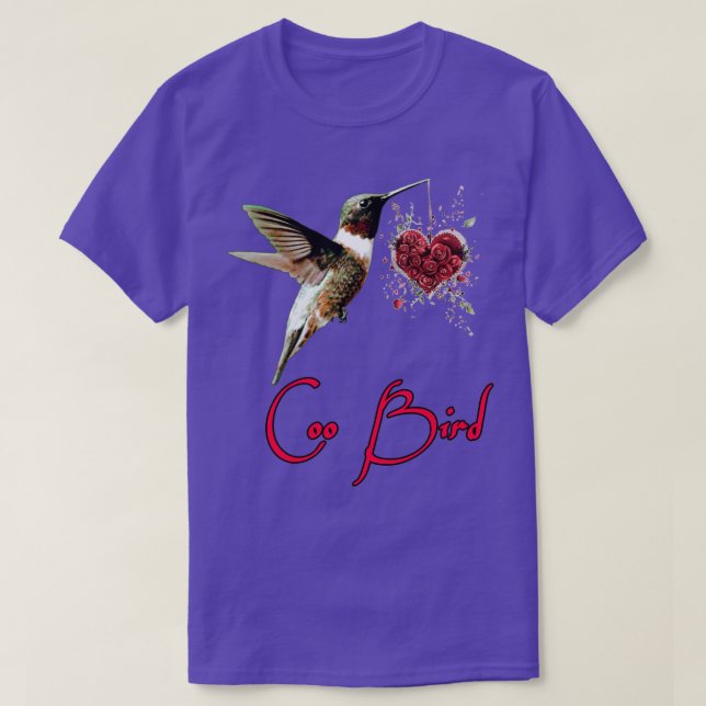 Coo Bird design lovers 5 T-Shirt (Design Front)