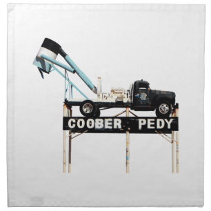 Coober Pedy, Opal Capital of the World Napkin