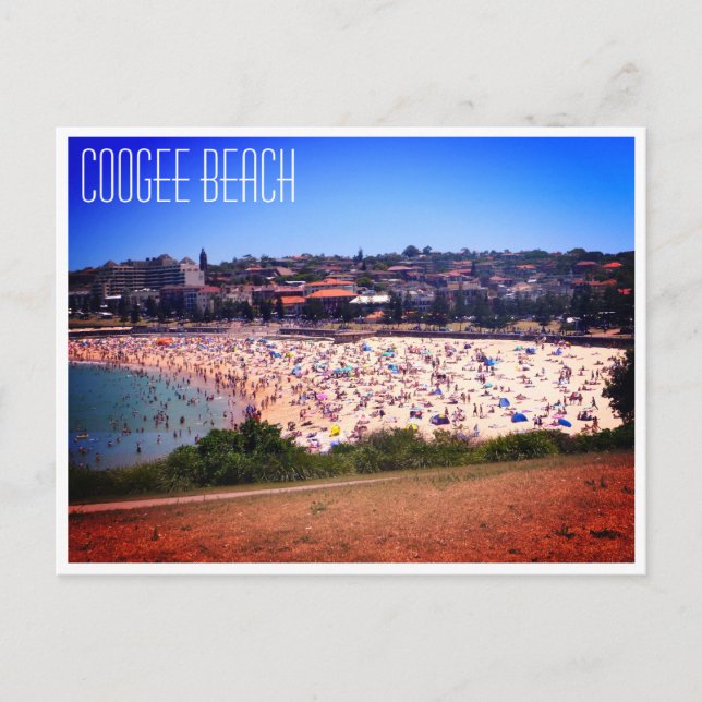 coogee beach postcard (Front)