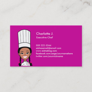 Cook Business Card - African Version