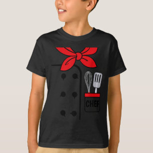 Cook Chef Coat Costume Funny Halloween Shirt Kids