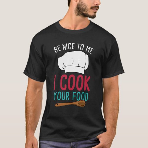 Cook Cooking Set Chef Hobby Cook Cooking T_Shirt