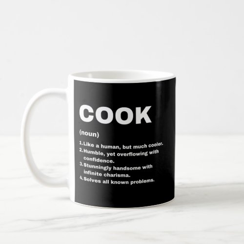 Cook Custom Name Definition Coffee Mug