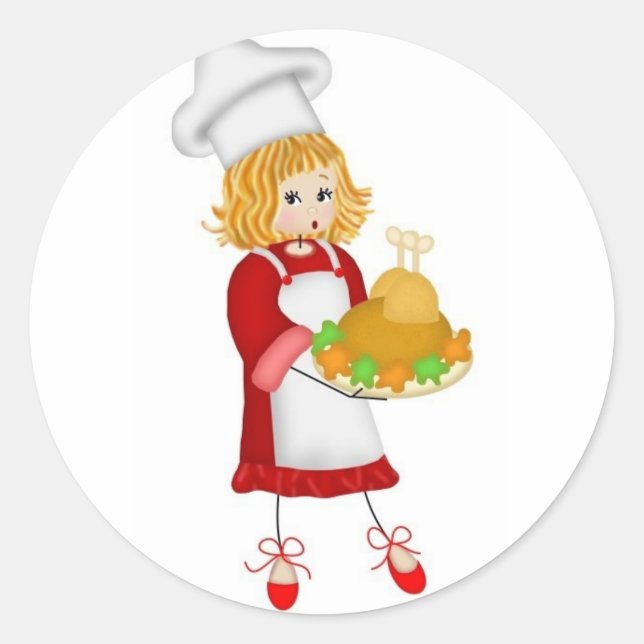 Cook Doodle Stickers (Front)