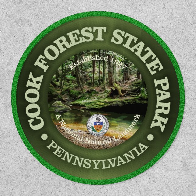 Cook Forest SP Patch (Front)