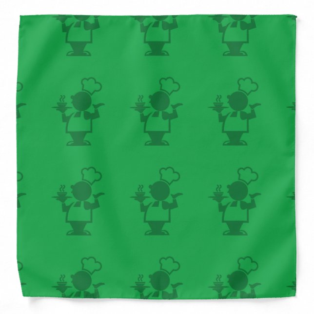 cook greens bandana (Front)