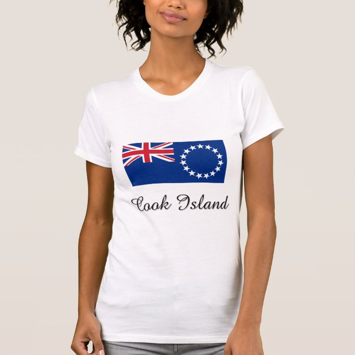 Cook Island Flag Design Shirts