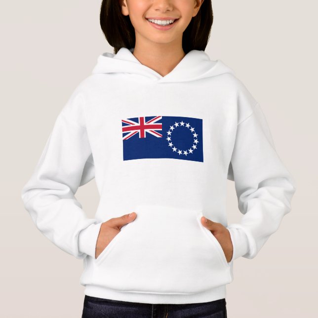 Cook Islands Flag Hoodie (Front)